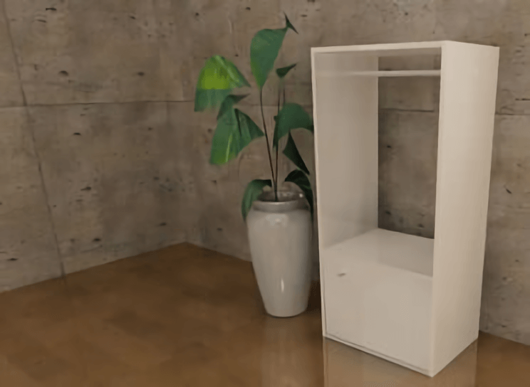 カラーボックスで簡単DIY♪ お支度用ハンガーラック の作り方 3ページ目4yuuu