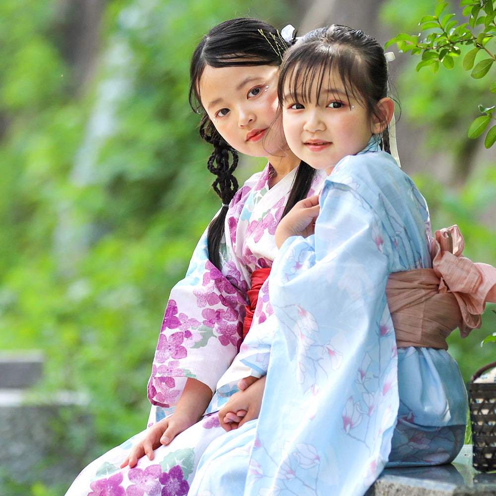 子供浴衣 単品 キッズ 綿麻 高級 キッズ浴衣 子供 浴衣 女の子浴衣 １００ １１０ １２０ 簡単 お洒落 可愛い ピンク 花 -アンココン～UNCOCON～ - プレゼント＆ギフトのギフトモール