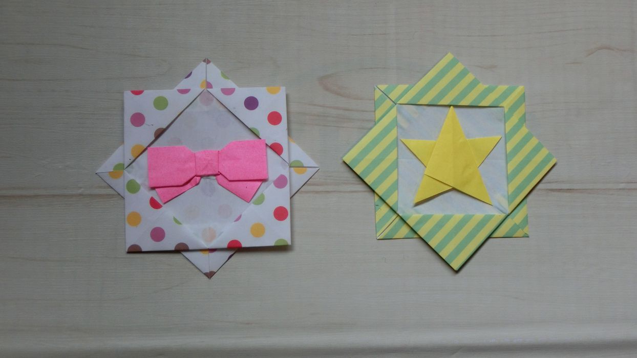 折り紙 簡単！星のメダルの折り方 豪華 かわいいメダルの作り方 プレゼント オリンピックメダル – 折り紙図書館 origamilibrary星の 折り紙紹介