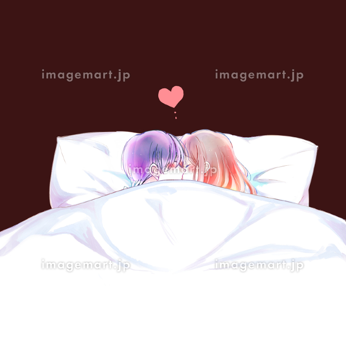 ベッドで寝てる人 イラストTikTok