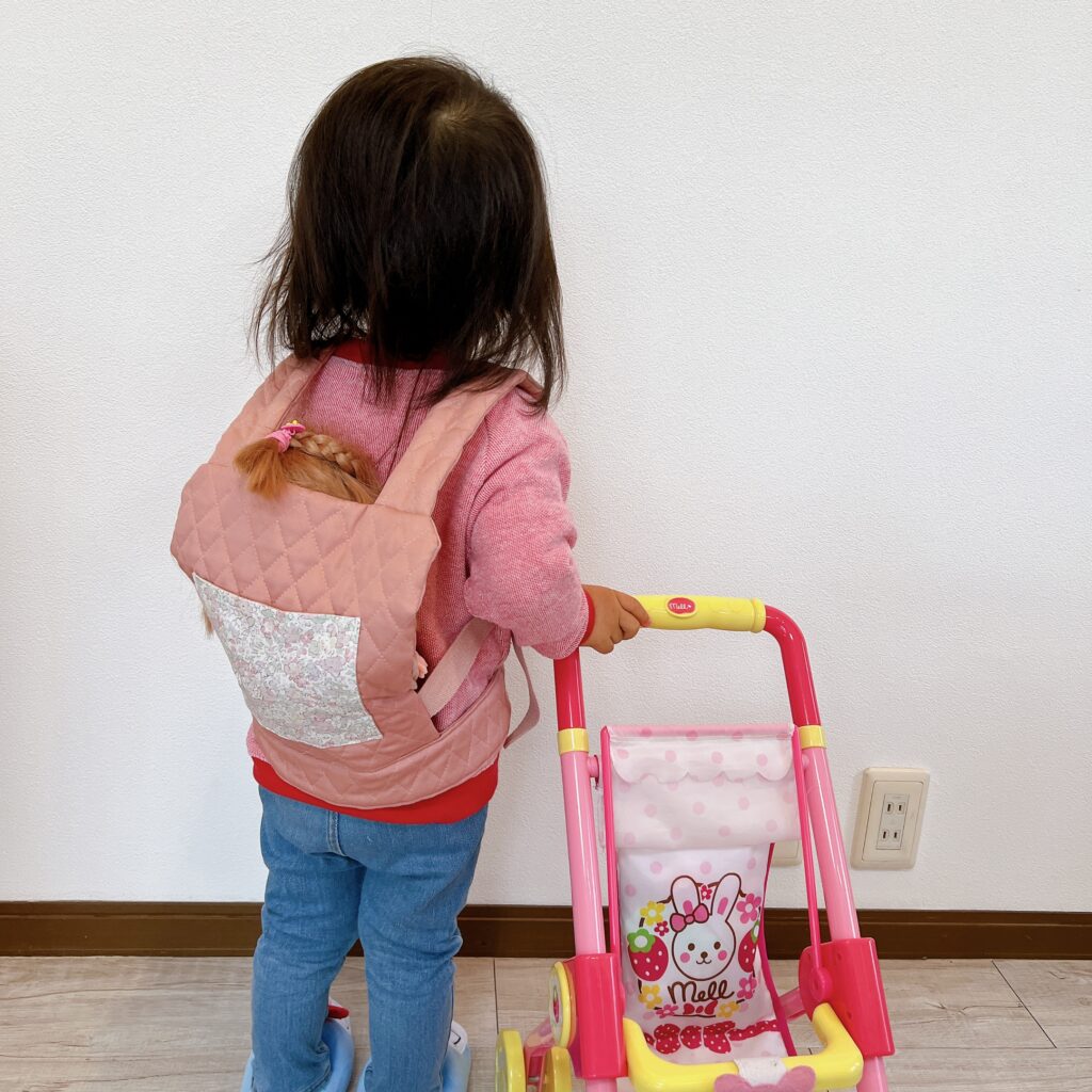 ダイソーグッズで、メルちゃんの抱っこ紐を手作りしました＊ : An's日和