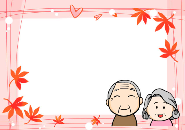 敬老の日のフレーム カラー 円形 イラスト素材6507970- フォトライブラリ