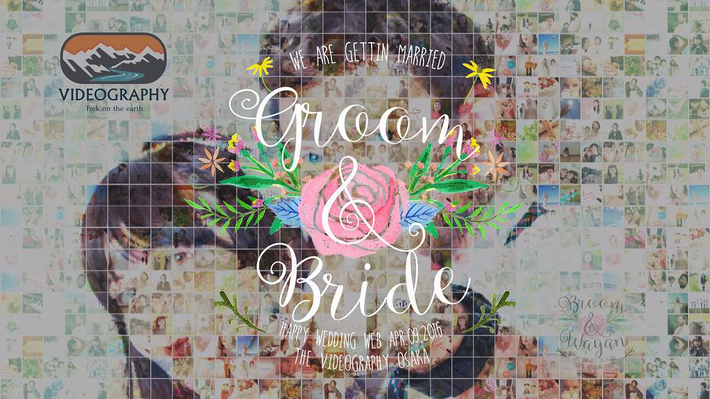 結婚式サプライズムービー感動的に制作します♪ 手書きメッセージを入れたオリジナルムービーを制作します