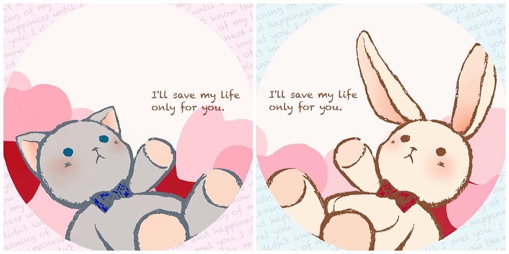 友達と楽しむペア画のアイデア