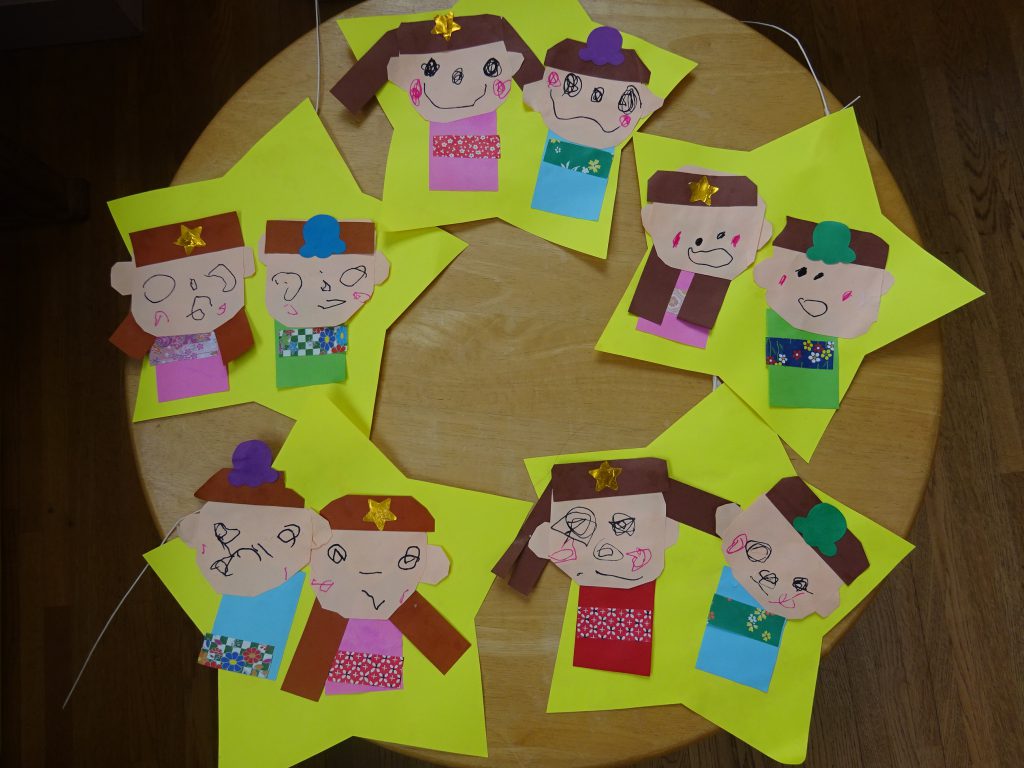 七夕飾りを作ったよ♪ - 信州やまほいくの郷