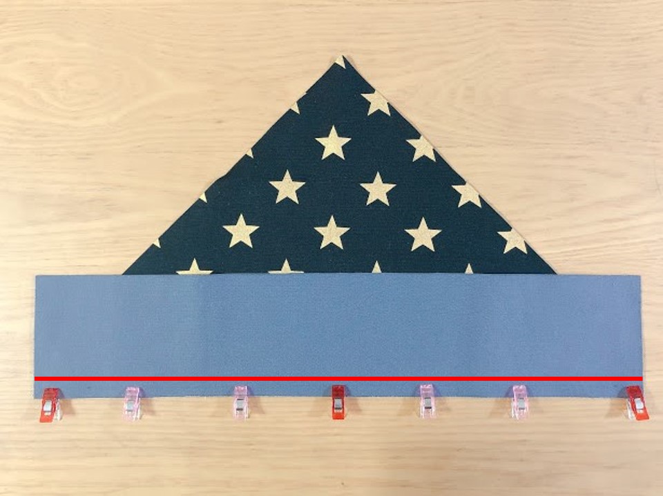 子供用三角巾の作り方、後ろがゴムなので着脱簡単！頭サイズの測り方ハンドメイドで楽しく子育て handmadebycue.com