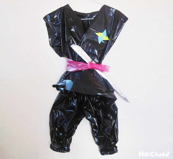 ハロウィン衣装の作り方!忍者・海賊・ルフィの衣装を100均アイテムで簡単手作り!みーママの子育てお助けblog