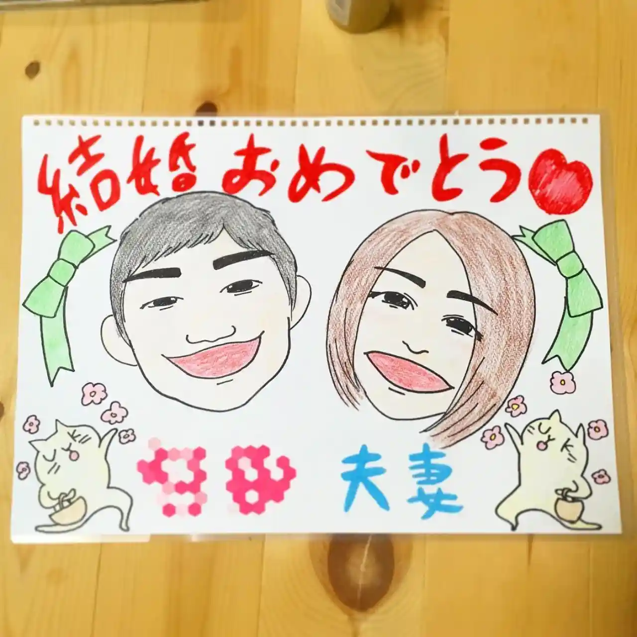 結婚式の手書きメッセージムービー 直筆 を格安制作余興ムービー編集代行専門店テラオカビデオ