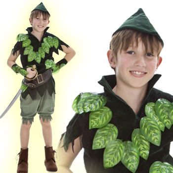 コスプレ 仮装 ピーターパン 子ども用 Mコスプレ 衣装 ハロウィン 仮装 コスチューム 子供 アニメ ディズニー グッズ キッズ 童話 子供用公式 パーティーグッズ おとぎ話 正規ライセンス品 男の子 こどもパーティワールド