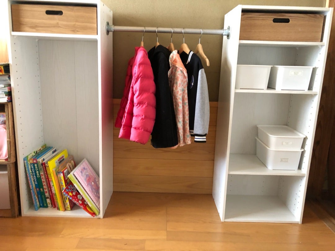 自立心を育てる子ども用ハンガーラックDIY集RoomClip mag暮らしとインテリアのwebマガジン