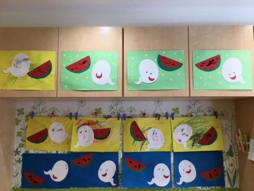 保育士さん 夏の壁面制作３選乳児・幼児どちらもOK指先き遊びにも♪モンテッソーリ