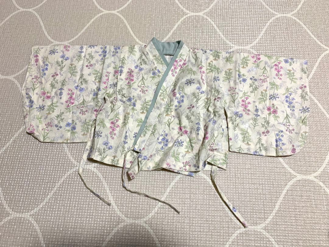 無料型紙 ベビー袴十文字飾りの作り方