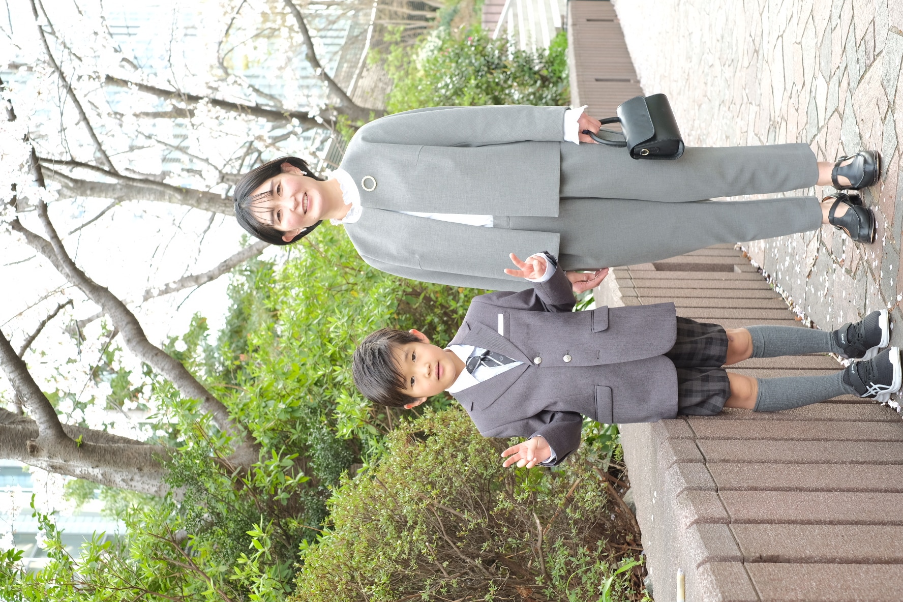 入学式 スーツ ママ 入園式 卒業式 卒園式 セレモニー レディース スーツ 七五三 お宮参り 同窓会 お呼ばれ 結婚式 服装 フォーマル ワンピース大きいサイズ 母親 母 ネイビー 紺 30代 40代 50代 KS-001-CS 送料無料