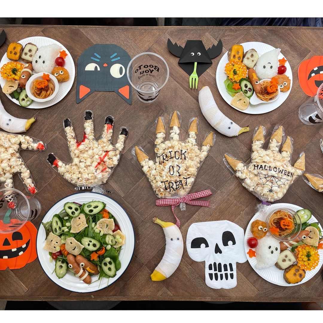 子供が喜ぶ！ハロウィンパーティーのとっておきレシピキレイキレイライオン