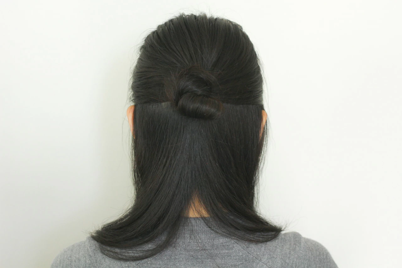 垢抜けハーフアップお団子はこう作る！簡単な作り方＆おすすめヘアスタイル特集ホットペッパービューティーマガジン