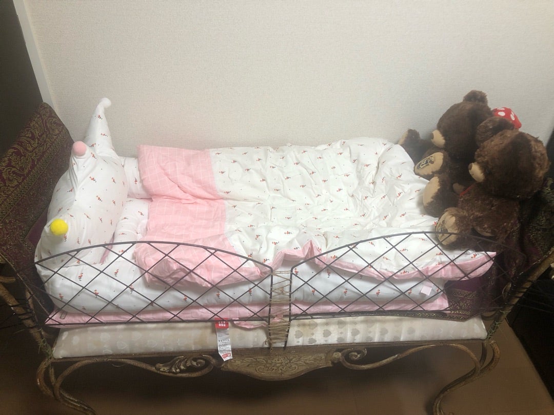 でかすぎた手作りベビーベッドすぴ