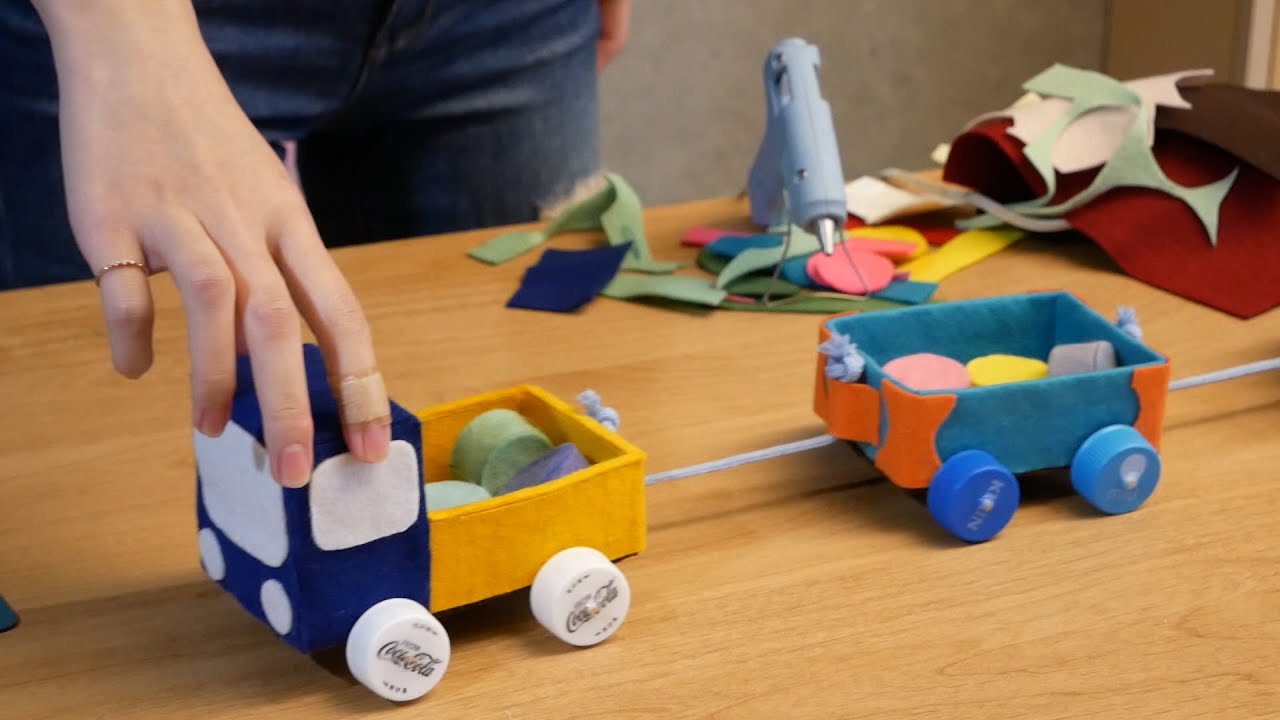 ペットボトル手作りおもちゃビー玉落としの作り方 – こども工作レシピ