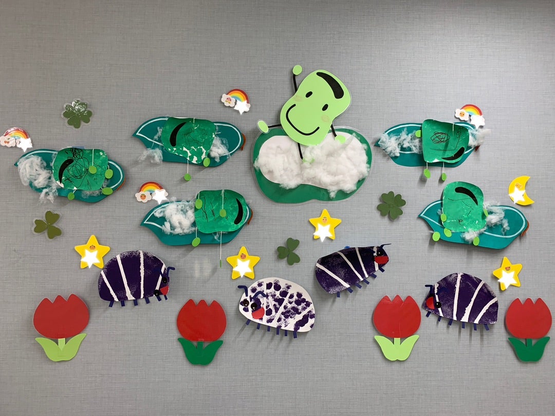 ５月の壁面製作🌷 – あかり保育園福岡の企業主導型保育園