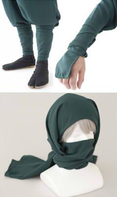 みんな大好き忍者に変身！〜忍者お面＆忍者の服を作ってみよう