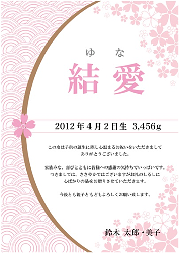 出産祝いメッセージ文例集と書き方マナー労いの言葉を添えると◎ 相手が喜ぶ気の利いた一言とは？ファッション雑誌『リンネル』の読みもの