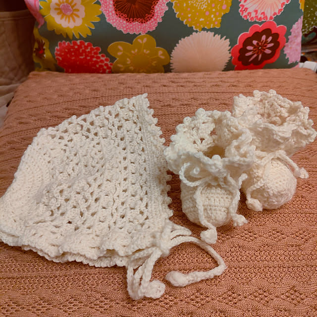 かぎ編み ベビー小物