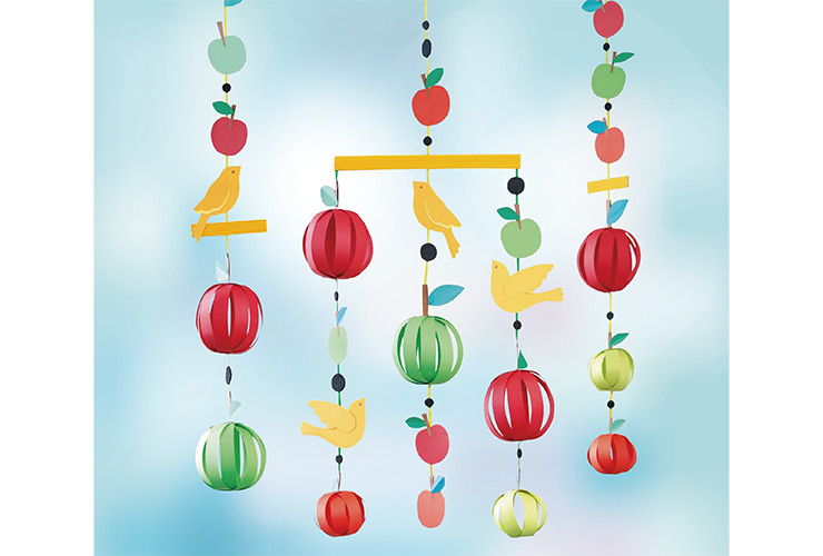 つるし飾り 7月 8月 9月 夏 秋 ハロウィン 保育園 壁面飾り 幼稚園・保育園