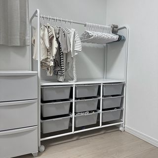 DIY 無印っぽいベビークローゼットの作り方アサイ工房