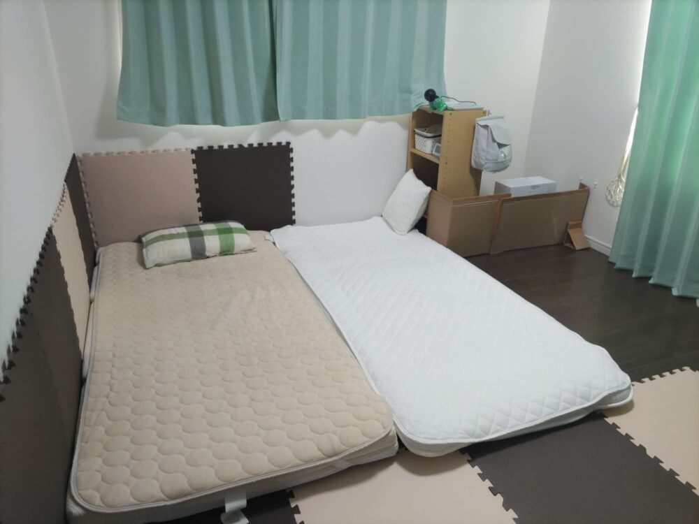 寝室 赤ちゃんのいる暮らしのおしゃれなインテリアコーディネート・レイアウトの実例RoomClip ルームクリップ