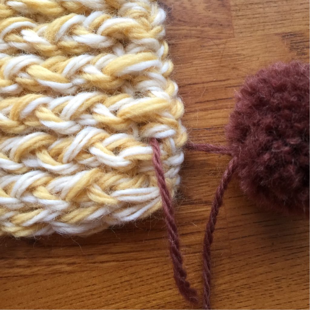 かぎ編み こどもリブ風マフラー♡の作り方