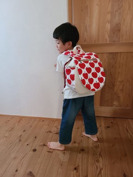 キッズ用リュックの作り方part② 2歳〜小学校1.2年生 How to make kids backpack