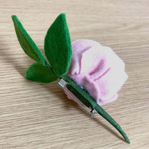 コサージュ 手作り キット 簡単！ 卒園 入園 卒業 入学 に バラ1輪