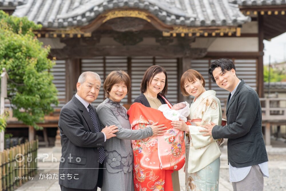 お食い初め服装ママTikTok