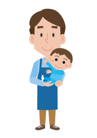 昭和のこども おんぶ イラスト - No: 2455668無料イラスト・フリー素材なら「イラストAC」