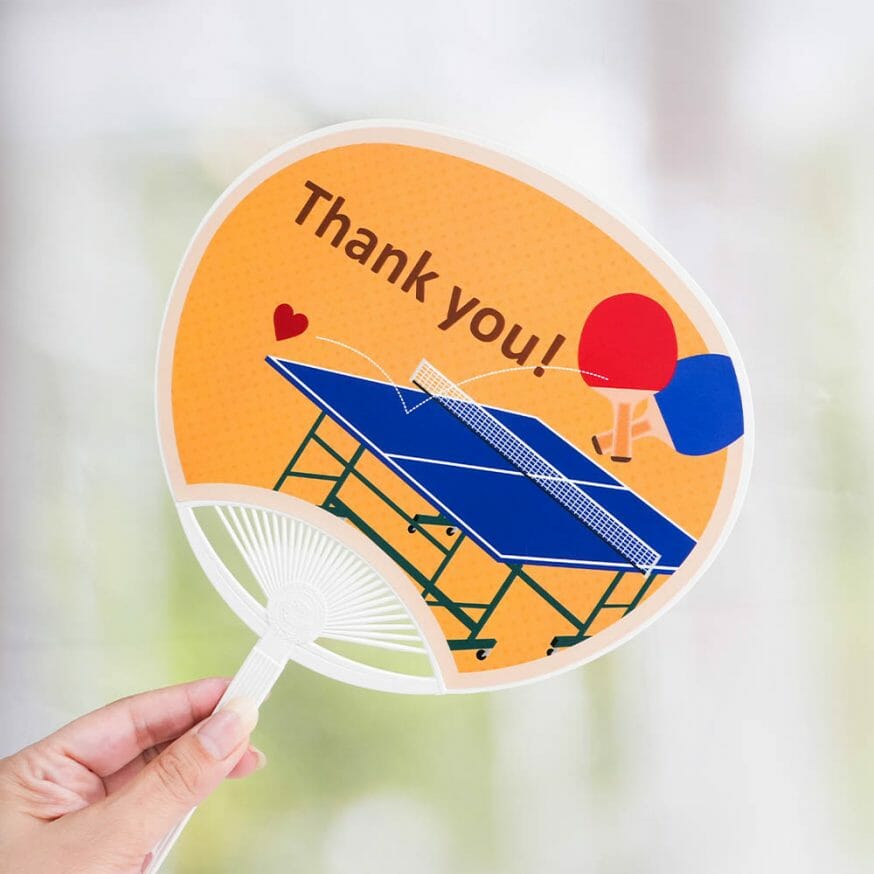 パソコンで手作りうちわ うちわ用ラベル - 新商品情報 - 商品情報ラベル・シールのエーワン