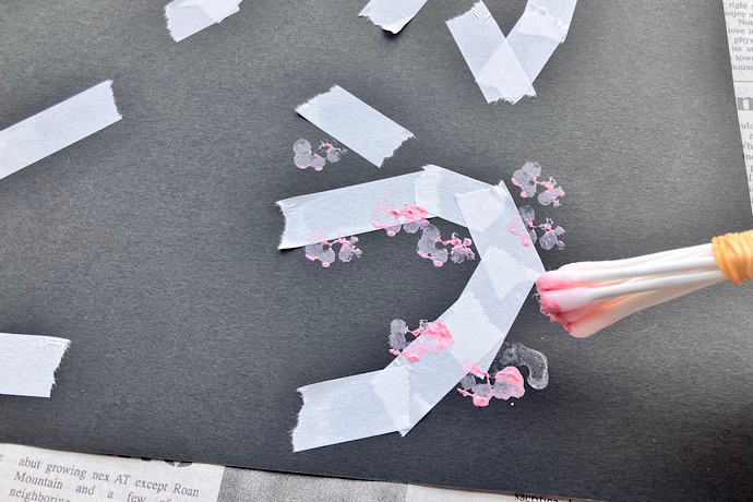 マスキングテープアート原画◇母の日 - puchikuma no GALLERYminne byGMOペパボ 国内最大級のハンドメイド・手作り 通販サイト