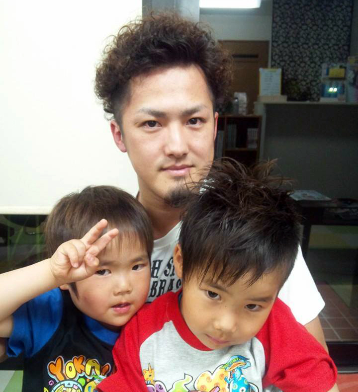 💕🥰キュートなご家族🎀笑顔親娘😄味あるイケメン✨😄👍🏻 - 伊丹たこ焼き 繁盛だこ