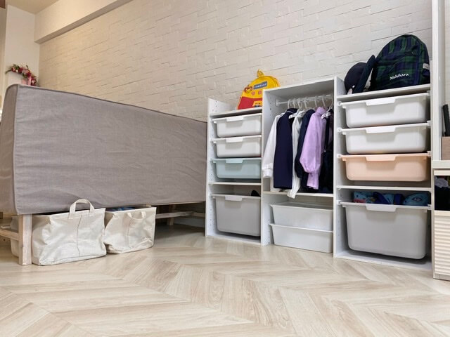 ニトリで作る！子どもの身支度コーナーを紹介します！ – ライオンの子育て