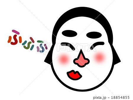 とてもシンプルな絵文字 福笑い絵文字のLINE絵文字画像、情報など