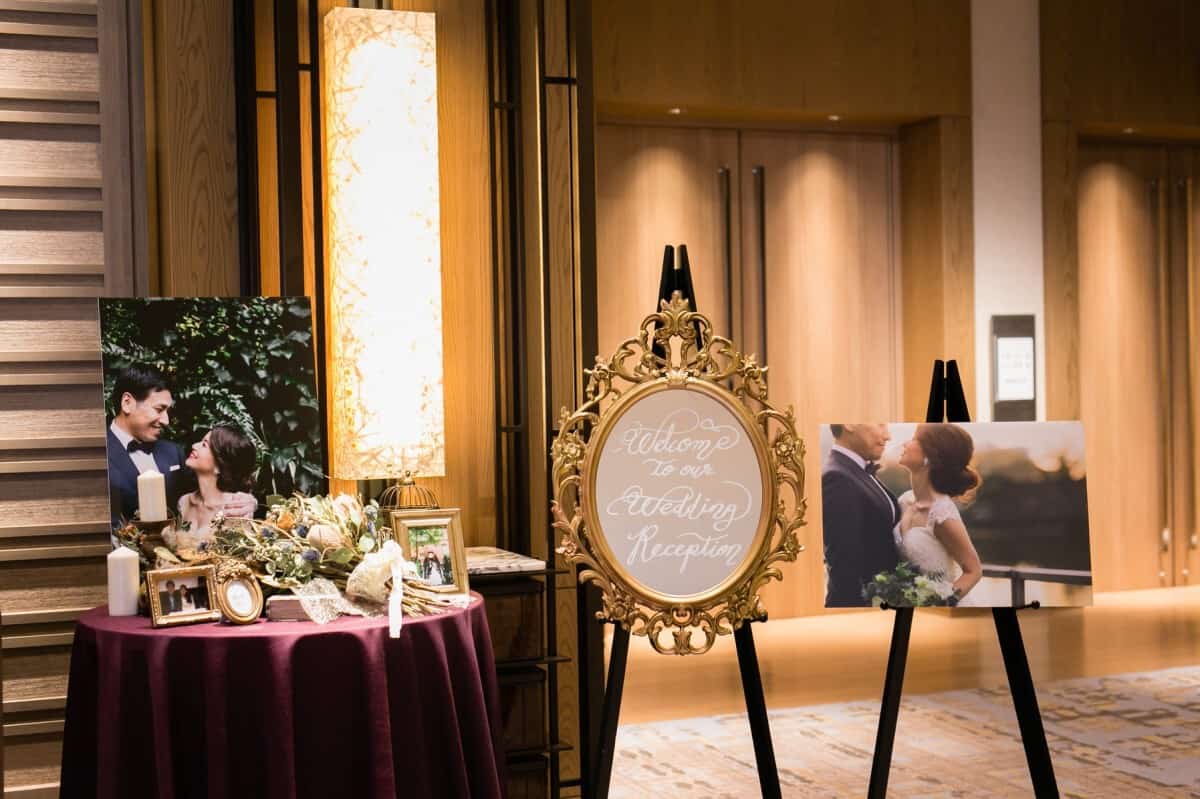 みんなはどう飾りつけする？受付・ウェルカムスペース空間作りのポイントとアイテムはコレ♡アツメル結婚式レシピ 買える結婚式アイテム WeddingMart ウェディングマート