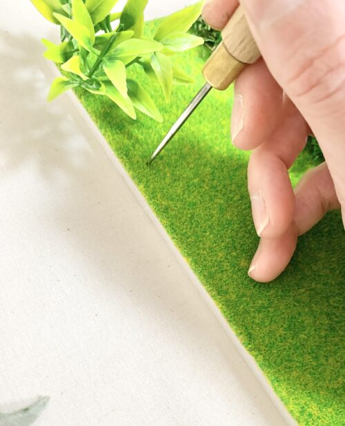 ミニチュア トピアリーのあるお庭 シルバニア- 今日の敗戦