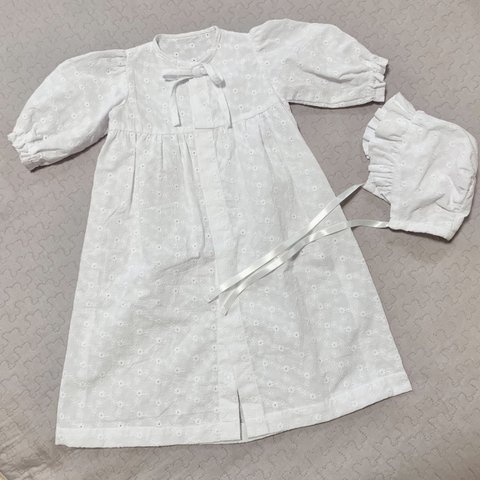 型紙あり 赤ちゃんに着せたくなる可愛いベビードレスの作り方 - ハンドメイドチャンネル