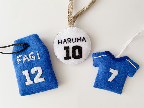 フェルト お守り 磨こ 部活