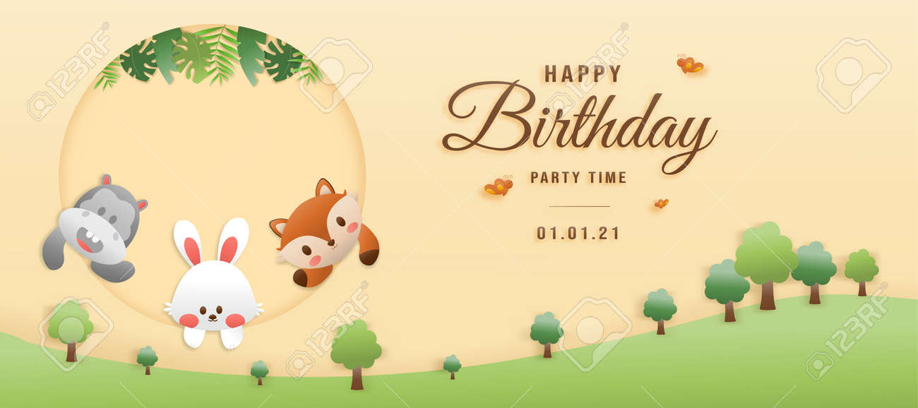 誕生日カードのテンプレート「女の子」かわいいフリー素材集 いらすとや