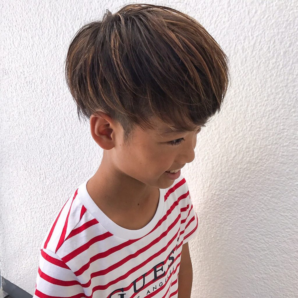パーマキッズパーマパーマスタイルソフトアフロ夏ヘアヘアカット5歳男の子髪型子どもの髪型チョッキンズキッズ専用サロンキッズカットママリ男の子ママかわいいかっこいいおしゃれ