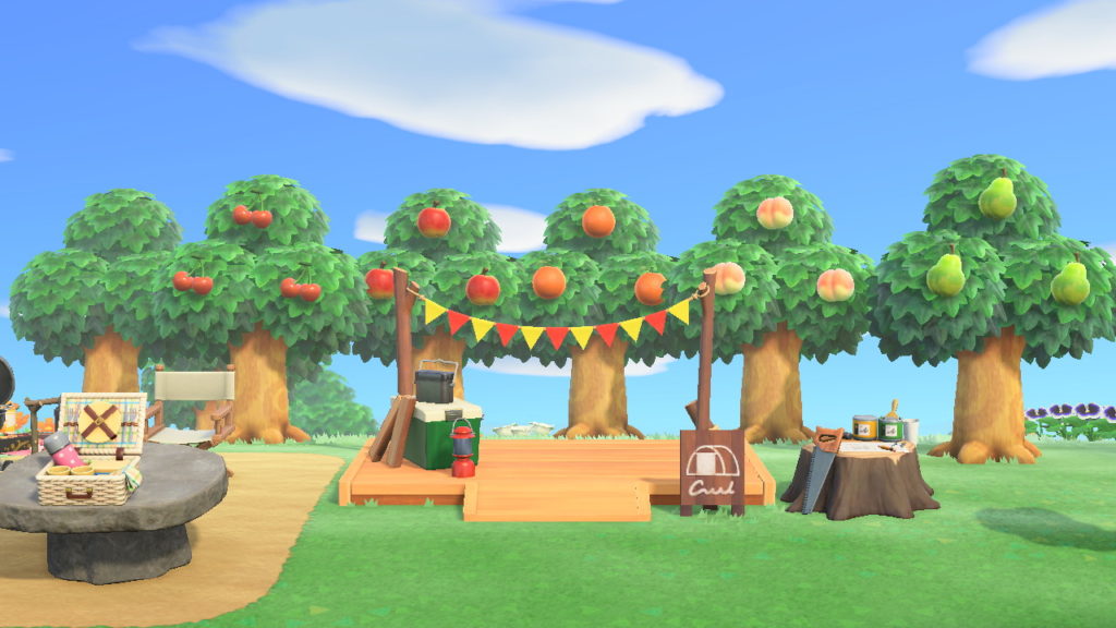 あつ森 キャンプ場の作り方 あつまれどうぶつの森