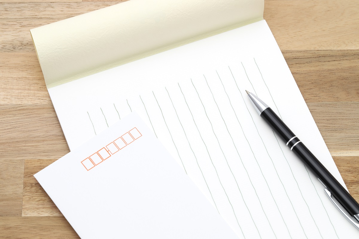 封筒の書き方を図解 保育実習後のお礼状の送り方とは？保育士求人・転職ホイシル