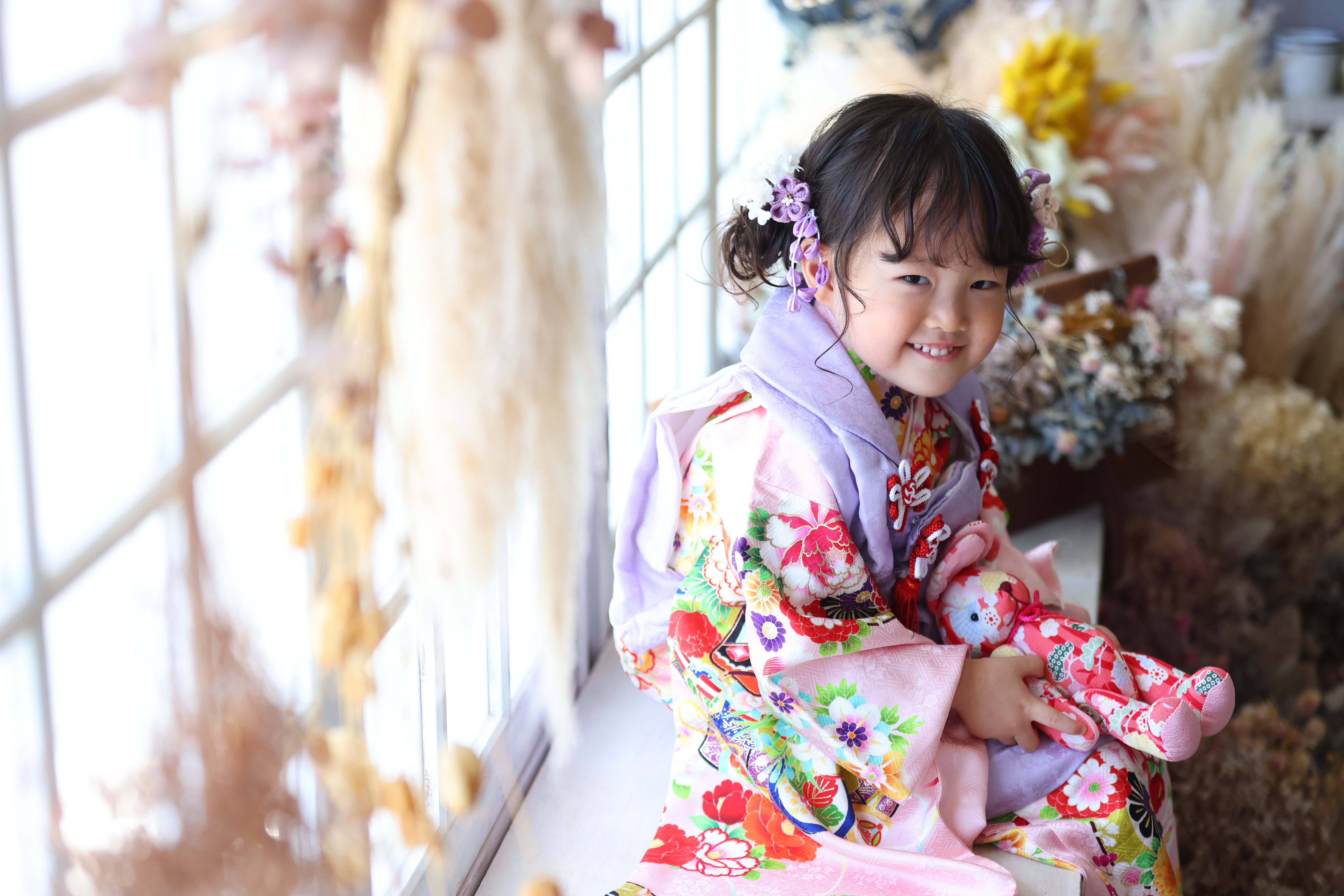 3歳の七五三、髪型はどうする？可愛くて簡単なおすすめアレンジ12選