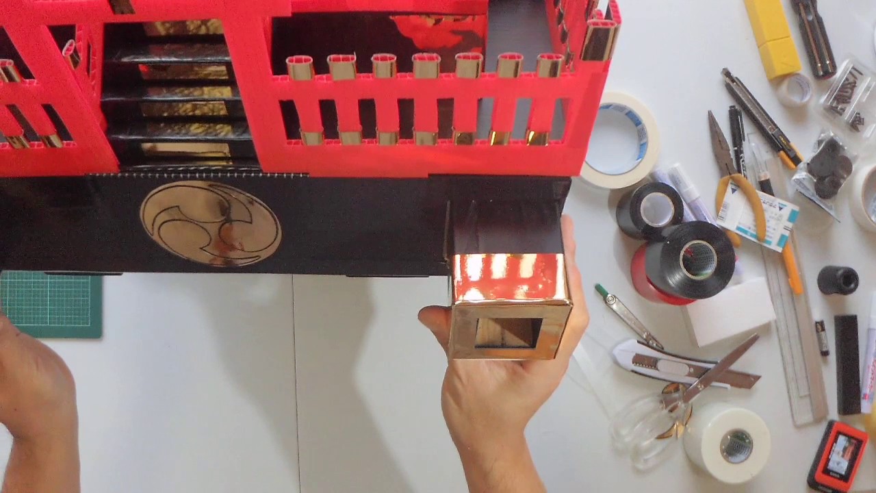 段ボール製 子供神輿 ミニ組み立てキット あんしんの殿堂 防災館