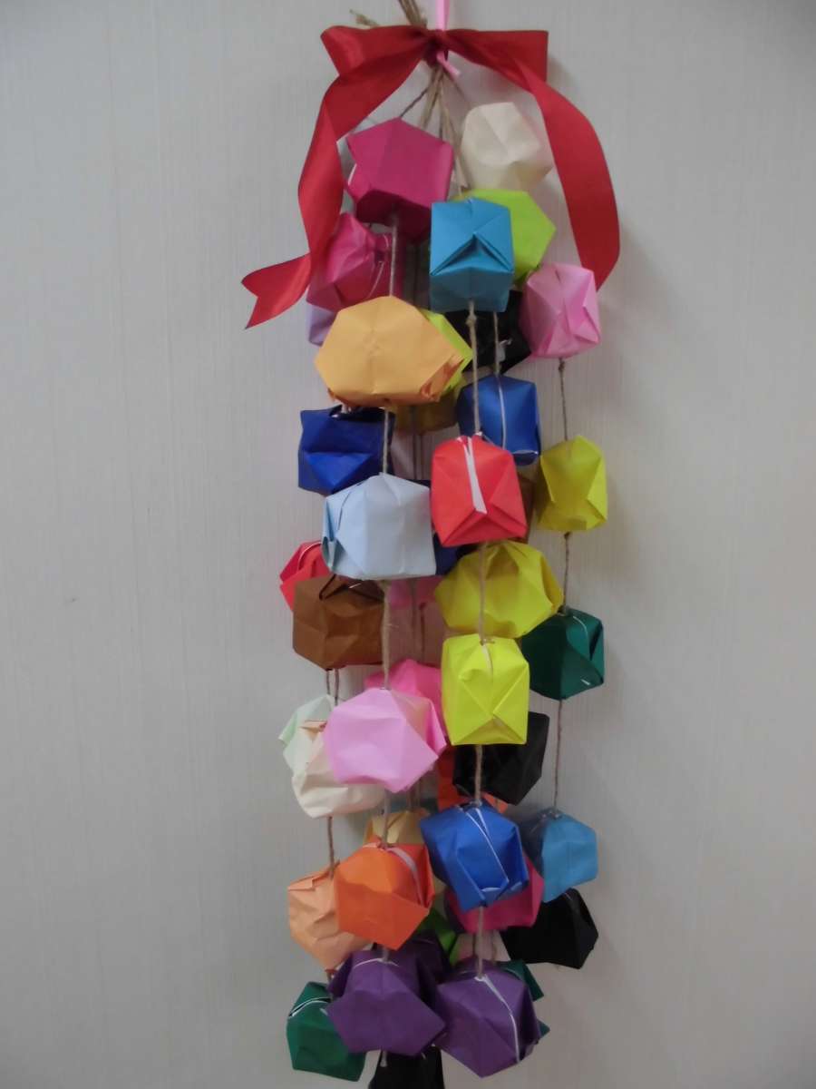 高齢者レク ブーケの手作りカード 簡単製作 Handmade card