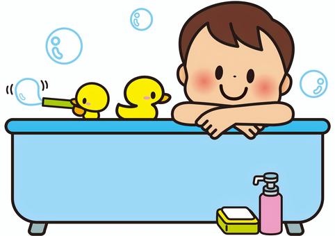 お風呂上がりHono・Mino・Haruのイギリス生活